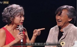 葉倩文滿(mǎn)頭白發(fā)與林子祥合體上節(jié)目