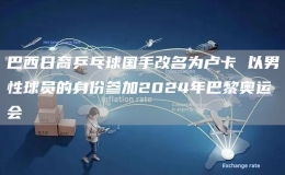 巴西日裔乒乓球國手改名為盧卡 以男性球員的身份參加2024年巴黎奧運會