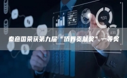 秦彥國榮獲第九屆“僑界貢獻獎”一等獎