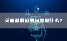 英國最緊迫的問題是什么？
