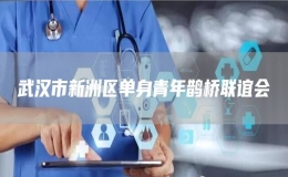 武漢市新洲區(qū)單身青年鵲橋聯(lián)誼會(huì)