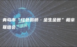 青島市“紅色鵲橋·金生金世”相親聯(lián)誼會(huì)