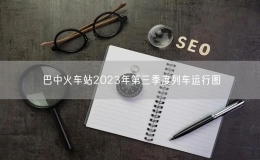 巴中火車(chē)站2023年第三季度列車(chē)運(yùn)行圖