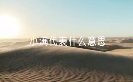 小滿(mǎn)代表什么意思（小滿(mǎn)是代表什么）