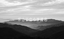 樂山公立小學排名（樂山市哪個小學比較好）