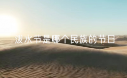 潑水節(jié)是哪個民族的節(jié)日（潑水節(jié)是哪個民族的節(jié)日風俗）