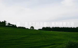 第三十屆“藍天下的至愛”系列慈善活動