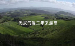 悉尼氣溫三年來最高