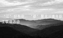 “江”好有你，“都”聚龍川青年職工聯(lián)誼活動