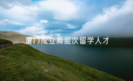 廈門成立高層次留學(xué)人才創(chuàng)新創(chuàng)業(yè)服務(wù)團(tuán)