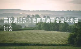 中國式現(xiàn)代化引領(lǐng)高校思想政治教育高質(zhì)量發(fā)展學(xué)術(shù)研討會